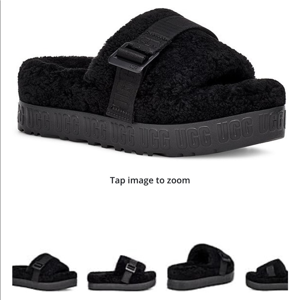 Ugh flaffita platform slides